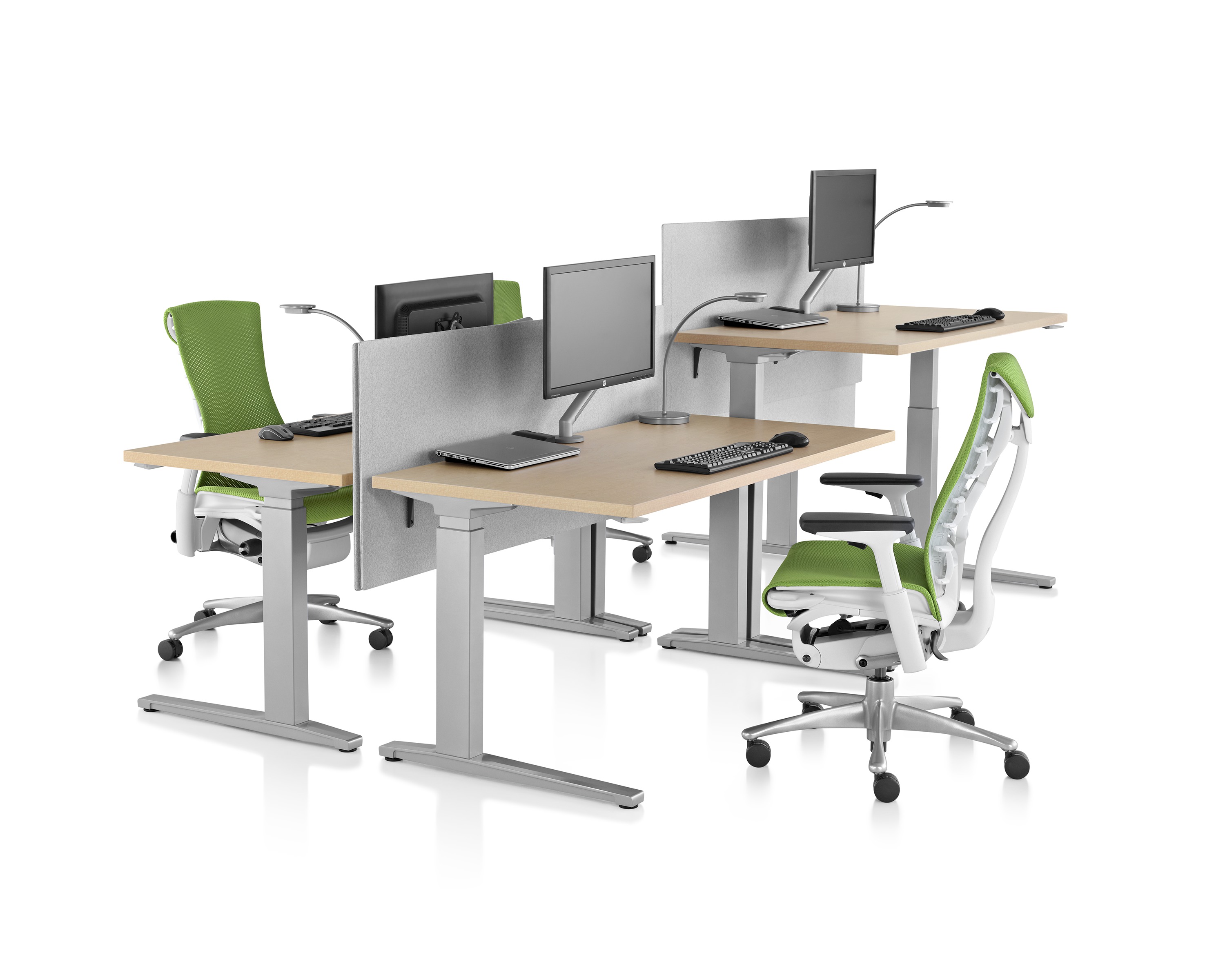 办公辅件|显示器支架|办公家具|设计师家具|Flo 台面显示屏支架